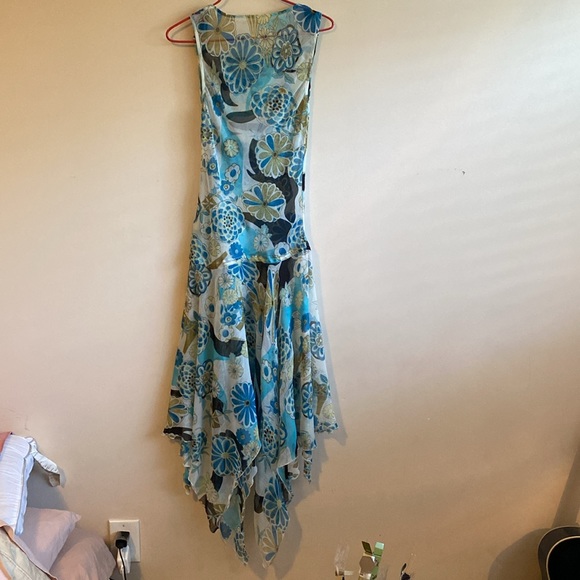 Sheer flower print fairy dress - Picture 4 of 6